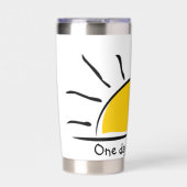 Gourde Isotherme Un jour à la fois (Extérieur)