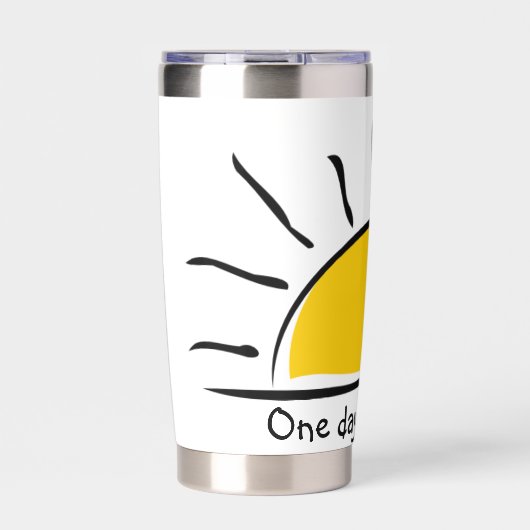 Gourde Isotherme Un jour à la fois (Extérieur)