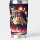 Gourde Isotherme Une photo d'un ballon à air chaud vide