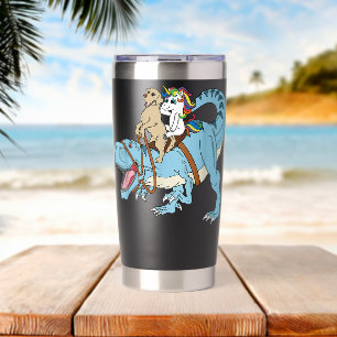 Gourde Isotherme Unicorn Labrador équitation Dinosaur T-Rex filles