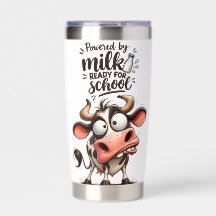 Vache Drôle – Alimentée par le Lait, Prête pour l'