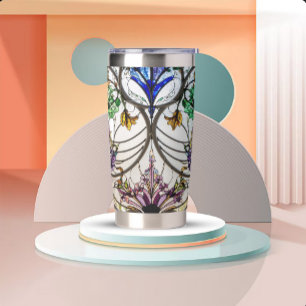 Gourde Isotherme Verre Art Nouveau