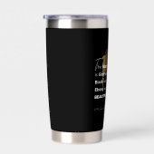 Gourde Isotherme Water Bottle "Ebony woman"  "Earthly rainbow" (Gauche)