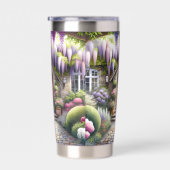 Gourde Isotherme Whimsical Cottage Garden Pathway (Gauche)
