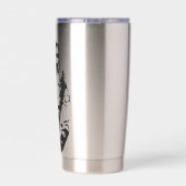 Gourde Isotherme Whisker-Tuck Holiday Cat (Couvercle)