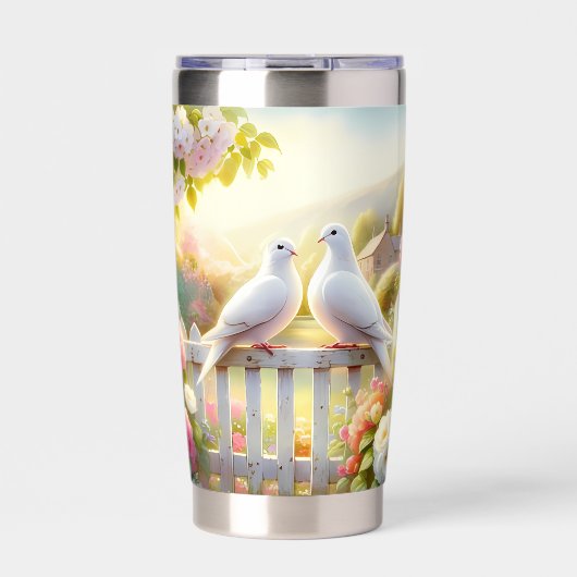 Gourde Isotherme White Doves Cottage Garden (Extérieur)