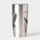 Gourde Isotherme Woodcocks - Chasse à la passion (Extérieur)