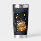 Gourde Isotherme Year 2026 – Fresh Start, New Hopes Greet (Extérieur)