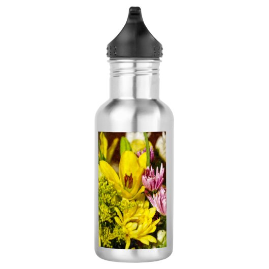 Gourde Peinture Bouquet Joyeux (Droite)