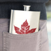 Gourde souvenir personnalisée du Canada (En situation)