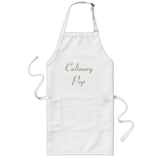 Gourmet Apron Lang Schort (Voorkant)