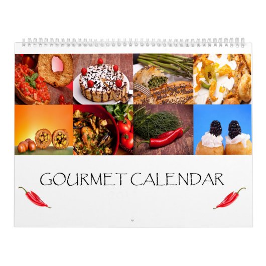 Gourmet Calendar Kalender (Hoes)