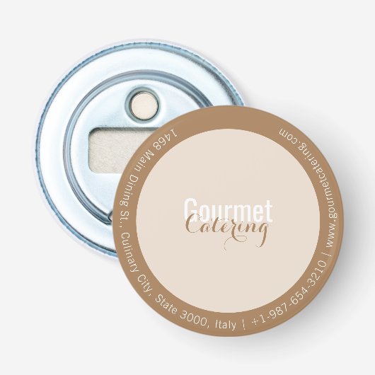 Gourmet Catering Bottle Opener (Voorkant)