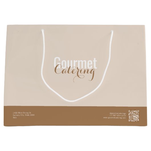 Gourmet Catering Groot Cadeauzakje (Voorkant)