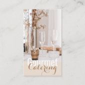 Gourmet Catering Visitekaartje (Voorkant)