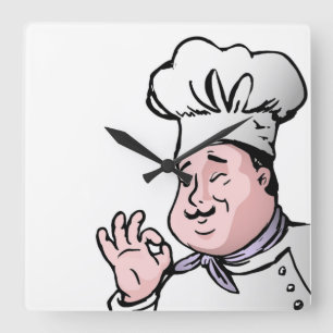 GOURMET CHEF VIERKANTE KLOK