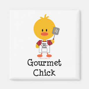Gourmet Chick Magnet Magneet