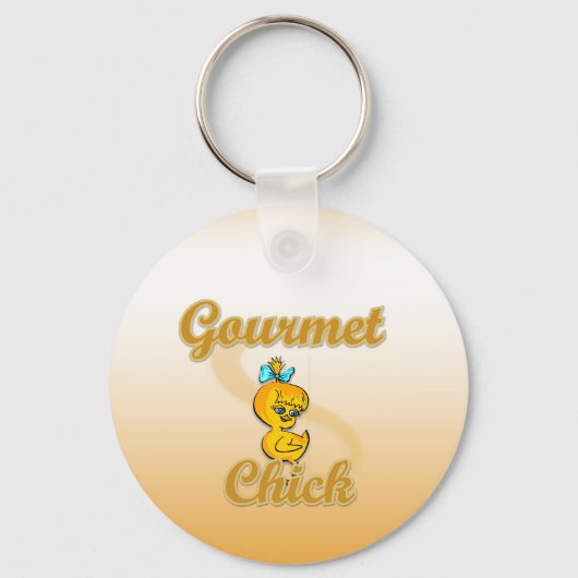 Gourmet Chick Sleutelhanger (Voorkant)