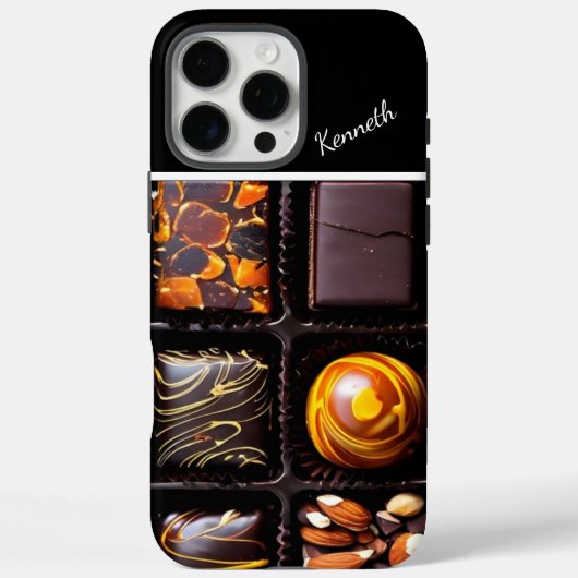 Gourmet Chocolate Assortiment Case-Mate iPhone Case (Achterkant)