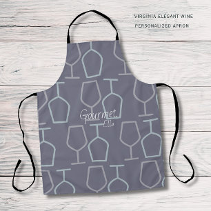 Gourmet Custom Virginia Wijnliefhebber Schort