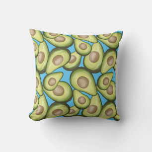 Gourmet Fresh Cut Vegan Avacados Kussen
