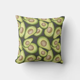 Gourmet Fresh Cut Vegan Avacados Kussen