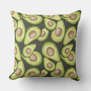 Gourmet Fresh Cut Vegan Avacados Kussen