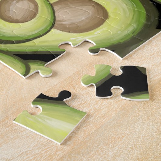 Gourmet Fresh Cut Vegan Avacados Legpuzzel (Zijkant)