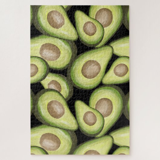 Gourmet Fresh Cut Vegan Avacados Legpuzzel (Verticaal)