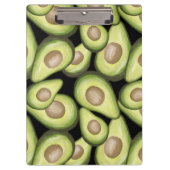 Gourmet Fresh Cut Vegan Avocado Pattern Klembord (Voorkant)