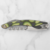 Gourmet Fresh Cut Vegan Avocado Pattern Kurkentrekker (Achterkant)