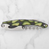 Gourmet Fresh Cut Vegan Avocado Pattern Kurkentrekker (Voorkant)