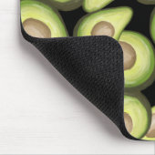 Gourmet Fresh Cut Vegan Avocado Pattern Muismat (Hoek)