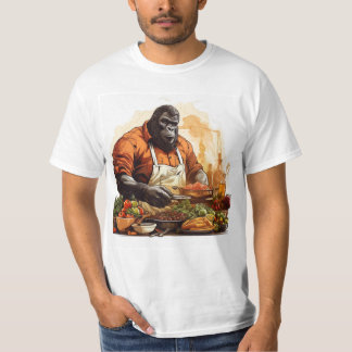 "Gourmet Gorilla : Le T-shirt au choix du chef