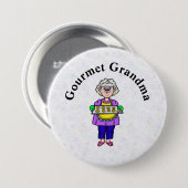 Gourmet Grandma Button (Voorkant /achterkant)