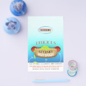 GOURMET HOT DOG FLYER (Enkel)