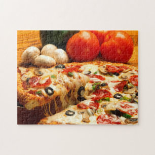 Gourmet Italy Pizza Legpuzzel
