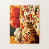 Gourmet Italy Pizza Legpuzzel (Verticaal)