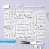 Gourmet Pattern Bon Appetit van  voedsellover Tissuepapier (Craft)