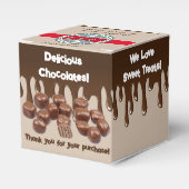 Gourmet Snoep Favor Box Bedankdoosjes (Voorkant Zijde)