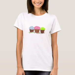 Gourmet Sorbets Cupcakes T-shirt