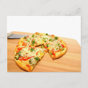 Gourmet Veggie Pizza Briefkaart