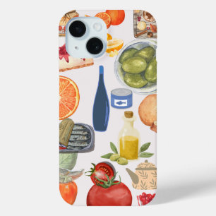 Gourmet Voedsel Collage Phonehoesje