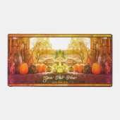 Gourmets Et Ferme Citrouille Stand Personnalisé (Recto)