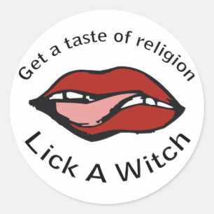 goût autocollant de la religion