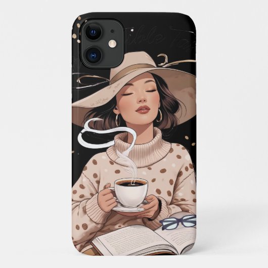 "Goût Irrésistible – Rituel Café Coque iPhone 11 (Dos)
