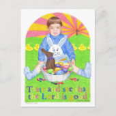 Goûter et voir Pâques Inspiration carte postale (Devant)