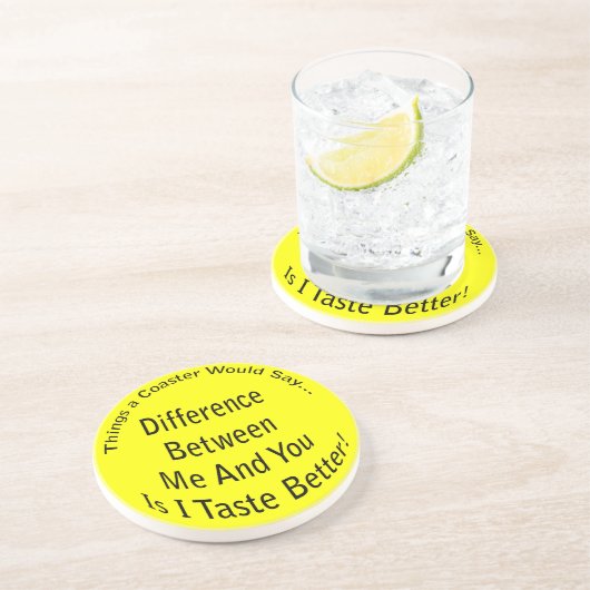 Goûter un meilleur Dessous de verre (Côté)