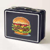 Goûtez l'arc-en-ciel : Bursting Burger Lunch Box (Dos)