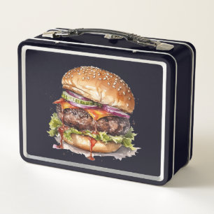 Goûtez l'arc-en-ciel : Bursting Burger Lunch Box